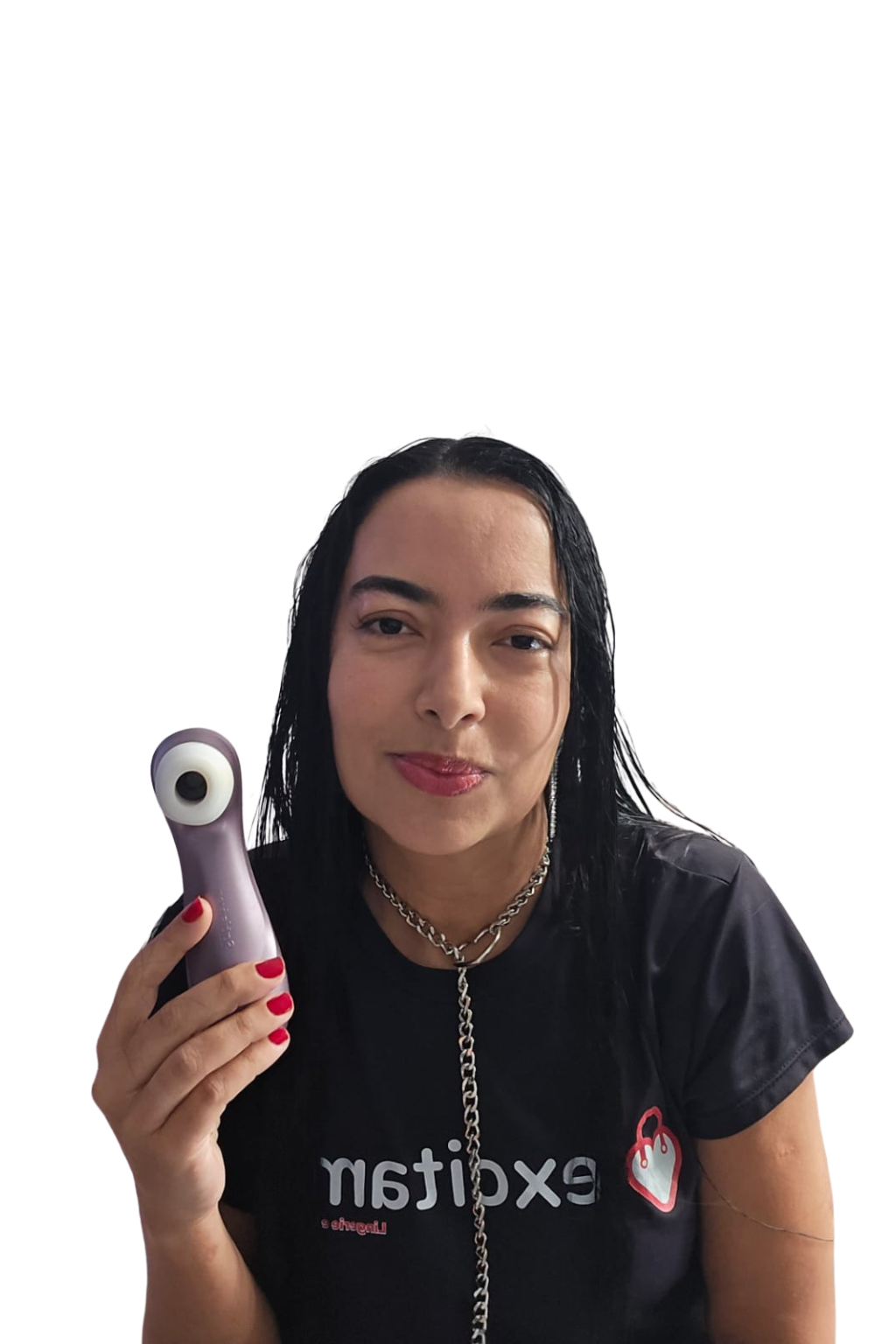 Mariana com Satisfyer Pro 2